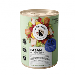 Fasan mit roter Beete