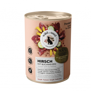 Hirsch mit Buchweizen